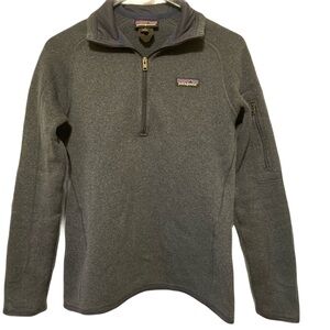 Patagonia women's better sweater 1/4 zip fleece